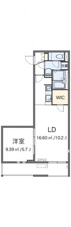 ミランダ紫陽花の物件間取画像